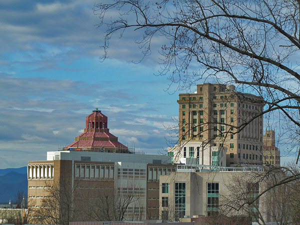 Photo of downtown Asheville
